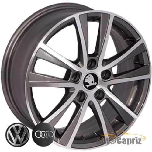 Диски Replica Skoda SSL480 GP R16 W6.5 PCD5x112 ET42 DIA57.1